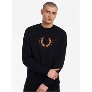 Černá pánská mikina Fred Perry Laurel Wreath