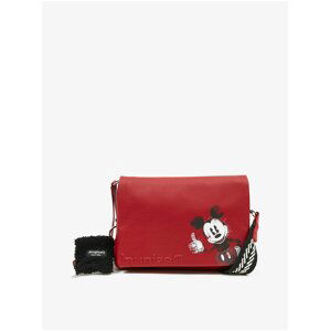 Červená crossbody kabelka Desigual Mickey Dortmund