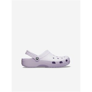 Světle fialové dámské pantofle Crocs Classic