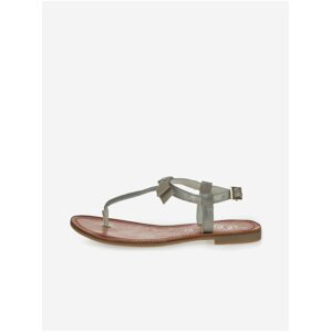 Dámské sandály ve stříbrné barvě s.Oliver