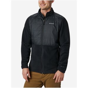 Černá pánská funkční bunda Columbia Basin Butte™ Fleece Full Zip