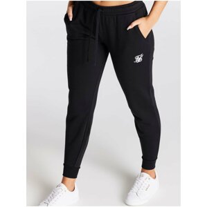 Černé dámské tepláky SikSilk CORE JOGGER CUFFED