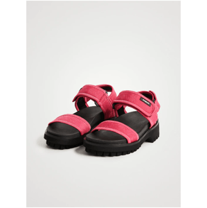 Růžové dámské sandály Desigual Track Sandal