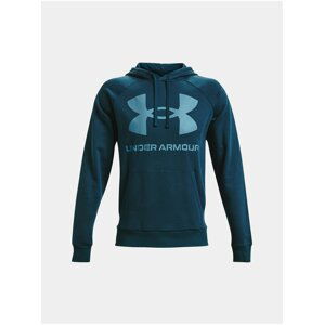 Mikina Under Armour UA Rival Fleece Big Logo HD - modrá