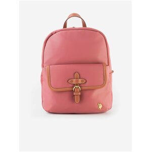 Růžový dámský batoh U.S. Polo Assn.