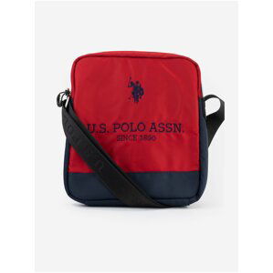 Modro-červená pánská taška přes rameno U.S. Polo Assn.