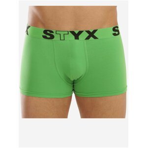 Pánské boxerky Styx sportovní guma zelené