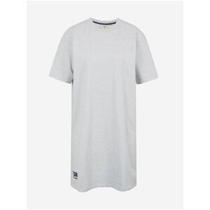 Světle šedé šaty Superdry Code T-Shirt Dress
