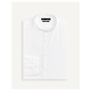 Bílá pánská formální košile Celio Rabellemao