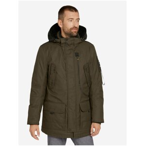 Khaki pánská zimní parka Tom Tailor