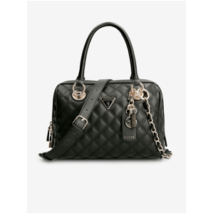 Černá dámská malá kabelka s ozdobnými detaily Guess Cessily