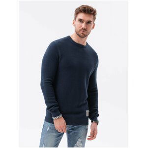 tmavě modrý pánský svetr Ombre Clothing E185