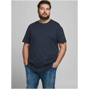 Tmavě modré basic tričko Jack & Jones Noa