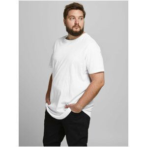 Bílé basic tričko Jack & Jones Noa