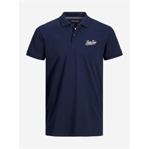 Tmavě modré polo tričko Jack & Jones Structure