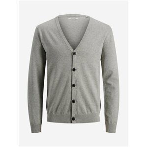 Světle šedý kardigan Jack & Jones Basic