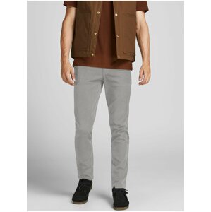 Světle šedé chino kalhoty Jack & Jones Marco