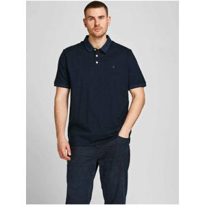 Tmavě modré polo tričko Jack & Jones Paulos