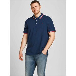 Tmavě modré polo tričko Jack & Jones Paulos