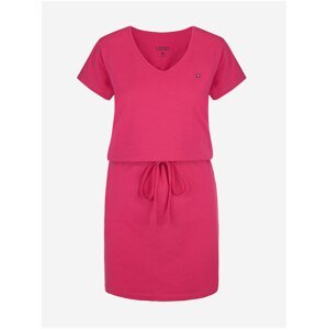 Růžové dámské šaty Loap Blanka
