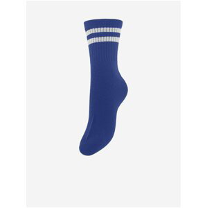 Modré dámské ponožky Pieces Sassie