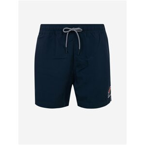 Tmavě modré pánské plavky Superdry Tri Series Swim Short