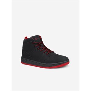 Černé pánské zimní sneakers boty Ombre Clothing T311