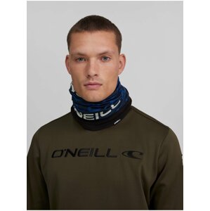 Černo-modrý pánský vzorovaný nákrčník O'Neill Banner Neckwarmer