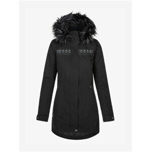 Černý dámský zimní kabát Kilpi Peru-W