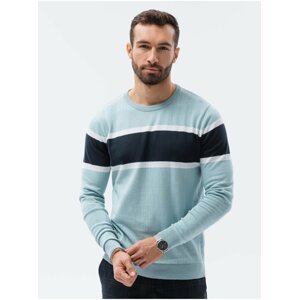 Modrý pánský svetr Ombre Clothing E190