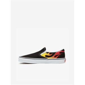 Černé pánské vzorované slip on tenisky VANS UA Classic Slip On