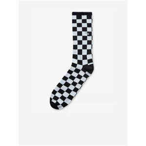 Bílo-černé pánské vzorované ponožky VANS