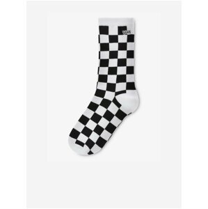 Černo-bílé dámské kostkované ponožky VANS