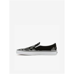 Černé pánské vzorované slip on tenisky VANS UA Classic Slip On