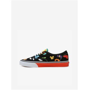 Černé pánské vzorované tenisky VANS UA Authentic