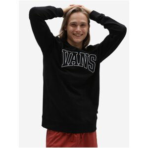 Černá pánská mikina s nápisem VANS Classic Sport Crew