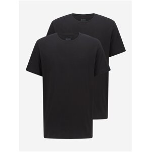 Sada dvou pánských basic triček v černé barvě HUGO BOSS