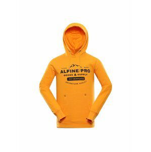 Pánská bavlněná mikina ALPINE PRO LEW oranžová
