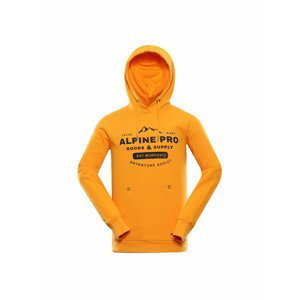 Pánská bavlněná mikina ALPINE PRO LEW oranžová