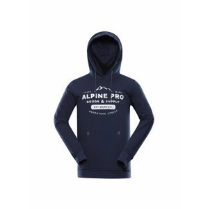 Pánská bavlněná mikina ALPINE PRO LEW modrá