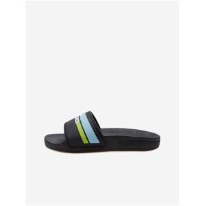 Černé dětské pantofle Quiksilver Rivi Slide