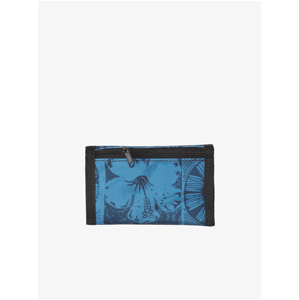 Modrá květovaná peněženka Quiksilver