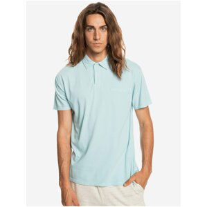 Světle modré pánské polo tričko Quiksilver Natural Dye