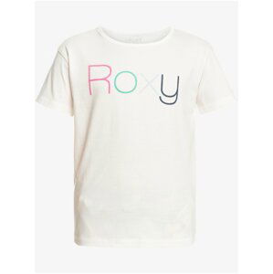 Bílé holčičí tričko Roxy Day And Night