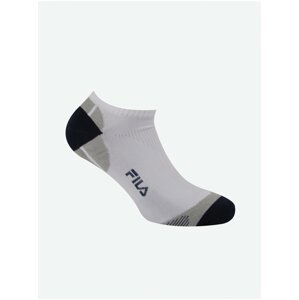 Sada tří párů dámských ponožek v bílé barvě FILA