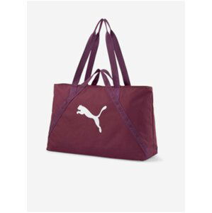 Vínová dámská sportovní taška Puma