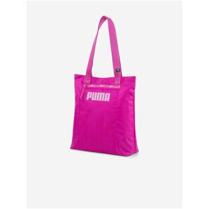 Tmavě růžový dámský shopper Puma Core Base