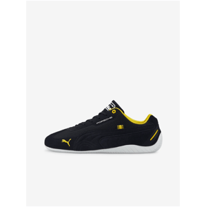 Žluto-černé sportovní tenisky se semišovými detaily Puma Speedcat