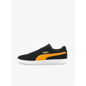 Oranžovo-černé tenisky Puma Smash V2