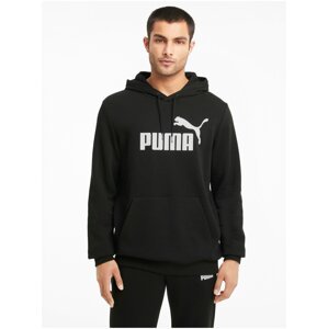 Černá pánská mikina s kapucí Puma